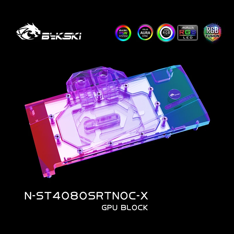 Bykski N-ST4080SRTNOC-X GPU Bl - огляд і ціна Rtx 4080 Water Cooling Block
