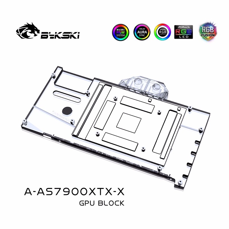Bykski Water Block Use for ASU - огляд і ціна Rx 7900 Xt 20Gb